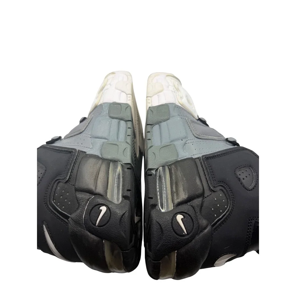 Nike Air More Uptempo GS Tri-Color Black Grey White 415082-005 Size 7Y
